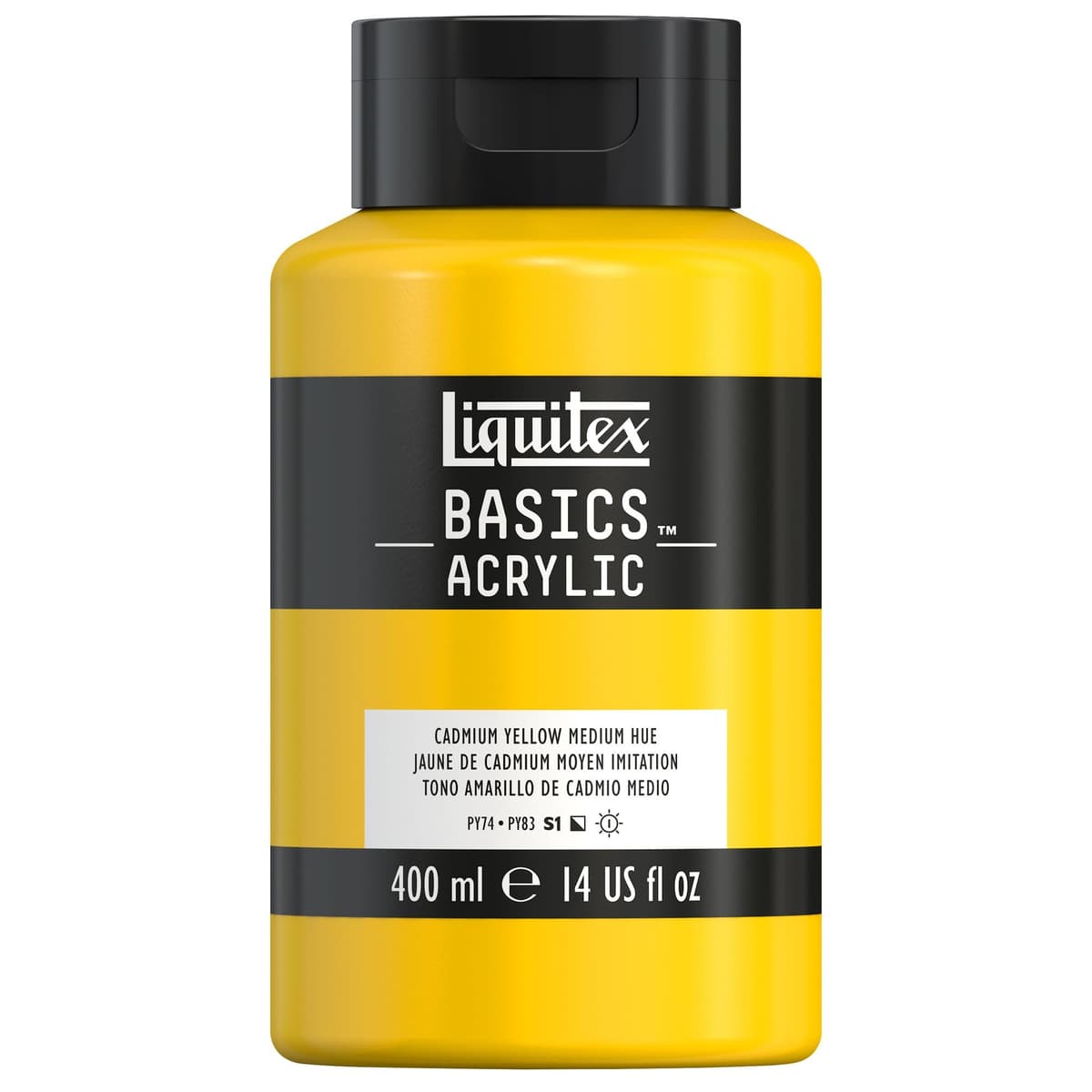 LIQUITEX Basics Acrylic Paint, Mars Black, 118 ml Tube — view 137