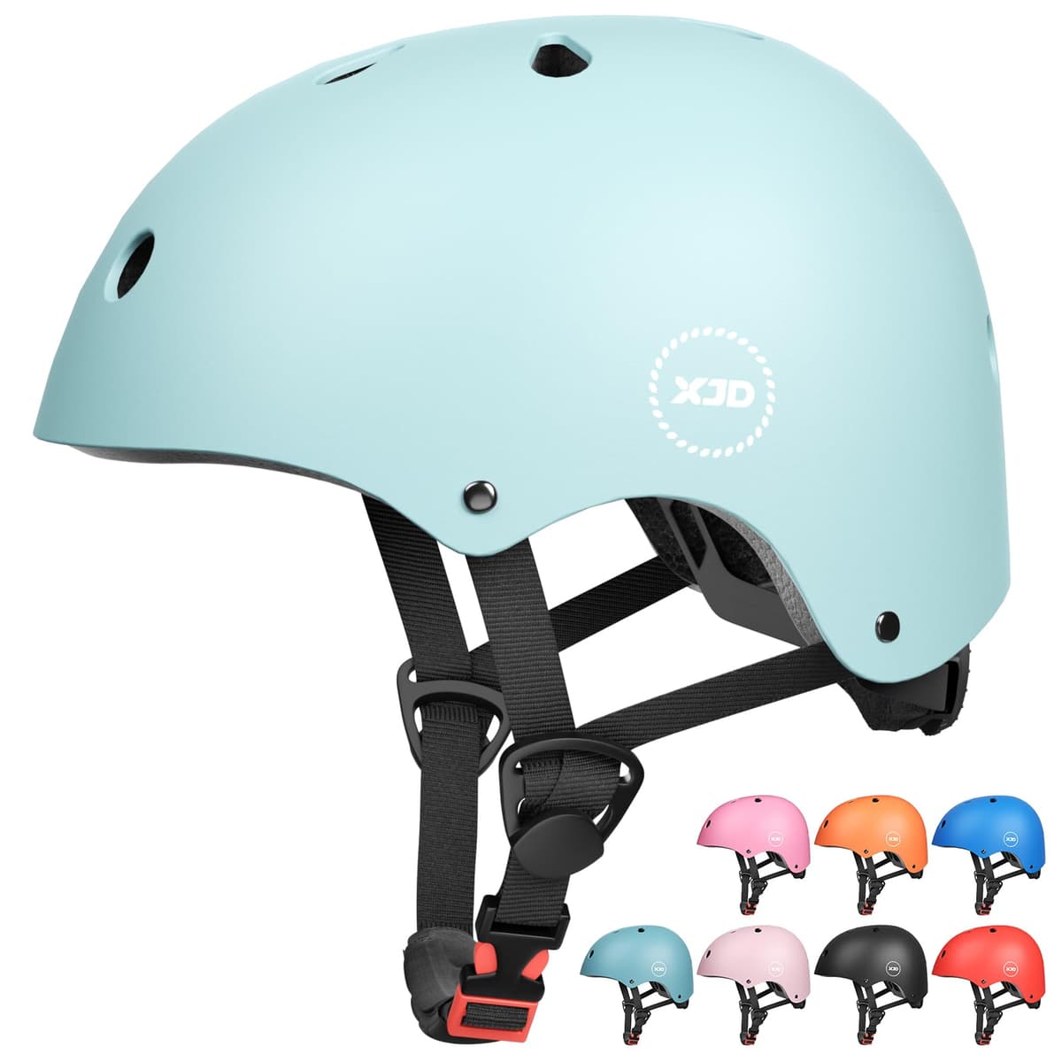 XJD Casco de Ciclismo para Niños Ajustable Casco Bicicleta Niño Casco Infantil Patinete Rollerskate de 3 a 14 Años Protecciones para Múltiples Deportes — view 21