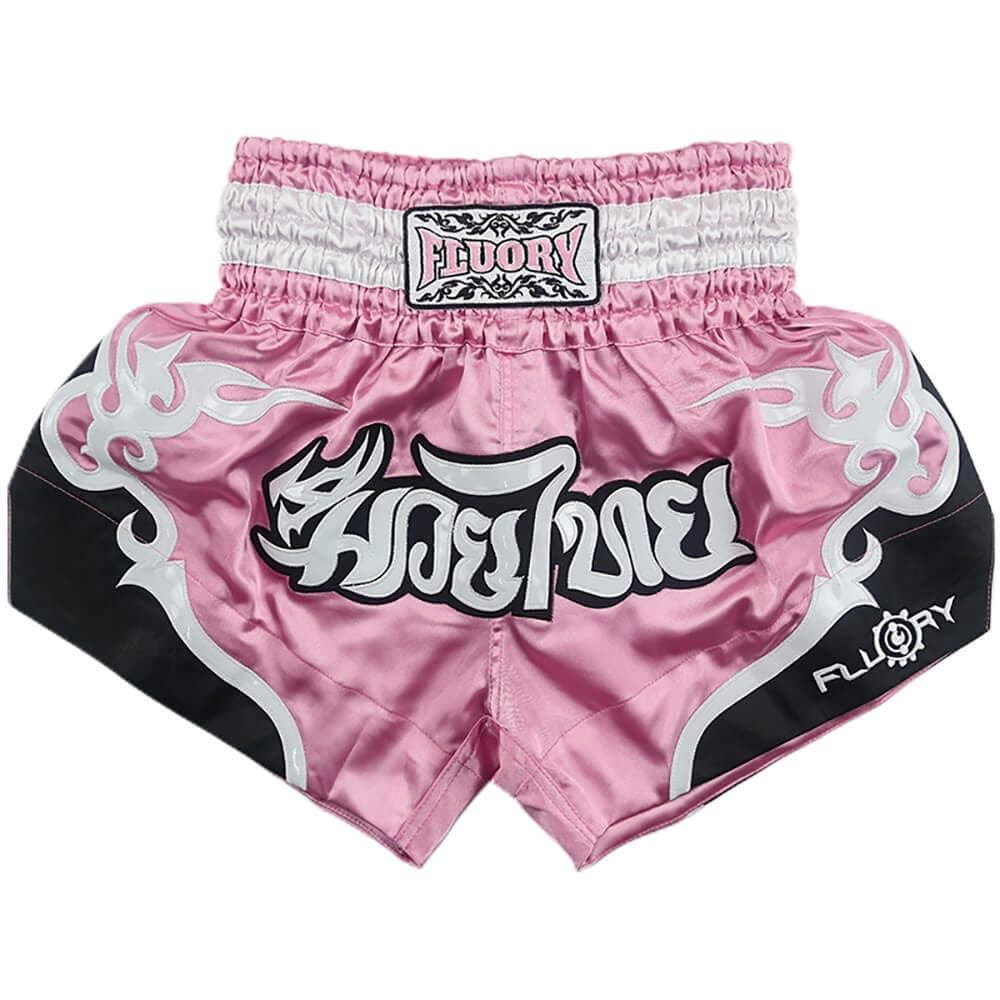 FLUORY Muay Thai Shorts, MMA Fight Shorts Ropa de Entrenamiento Jaula Lucha Grappling Artes Marciales Kickboxing Shorts Ropa — view 41
