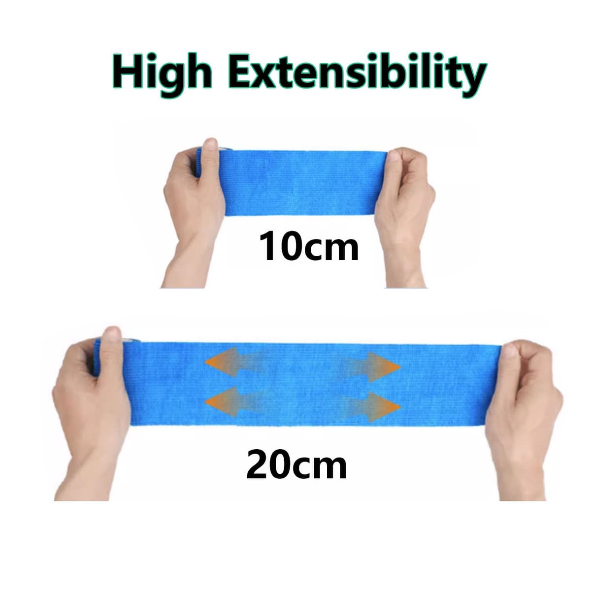 ANAMPION 12 Rolls Self-Adhesive Football Sock Tape 5cm x 4.5m Self Adherent Cohesive Bandages Wrap First Aid Athletic Sports Tape for Wrist Ankle Pet & Vet Wrap for Dogs, Horse (Black) — view 4