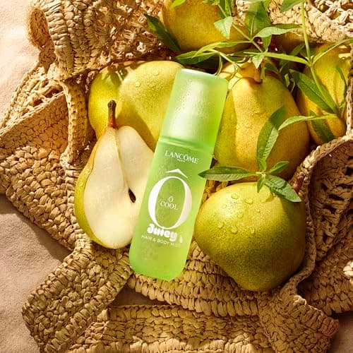 Lancôme Ô Cool Juicy Hair & Body Mist, Calming Fresh Scent with Pear & Green Apple, Relaxing Body Spray