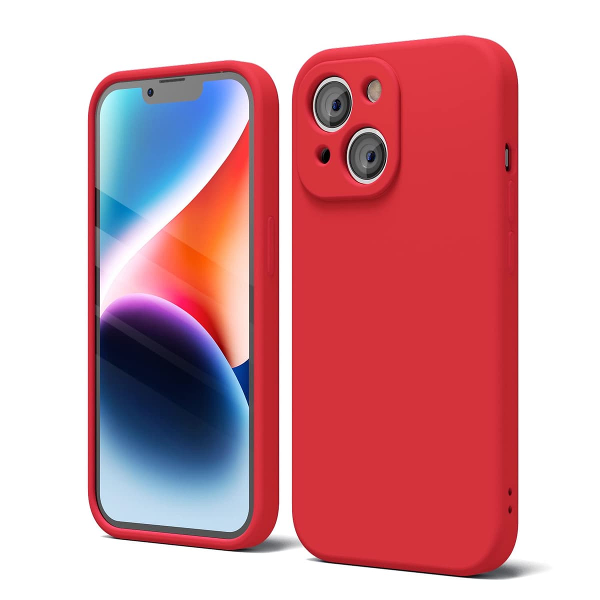 oakxco for iPhone 17 Pro Max Phone Case Liquid Silicone, Cute Thin Slim Grip Soft Rubber Gel for Women Men, Smooth Matte TPU Plain Solid Color Girly Simple Case with Camera Cover, Light Pink — view 809