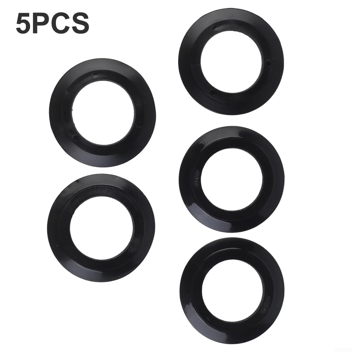 Springwillfly 5 Pack Rubber Seal Washer Gasket For Kitchen Sink Basket Strainer, Flexible Black Replacement Seals For 78Mm 79Mm 80Mm 82Mm 83Mm(For 78 79 80mm) — view 5