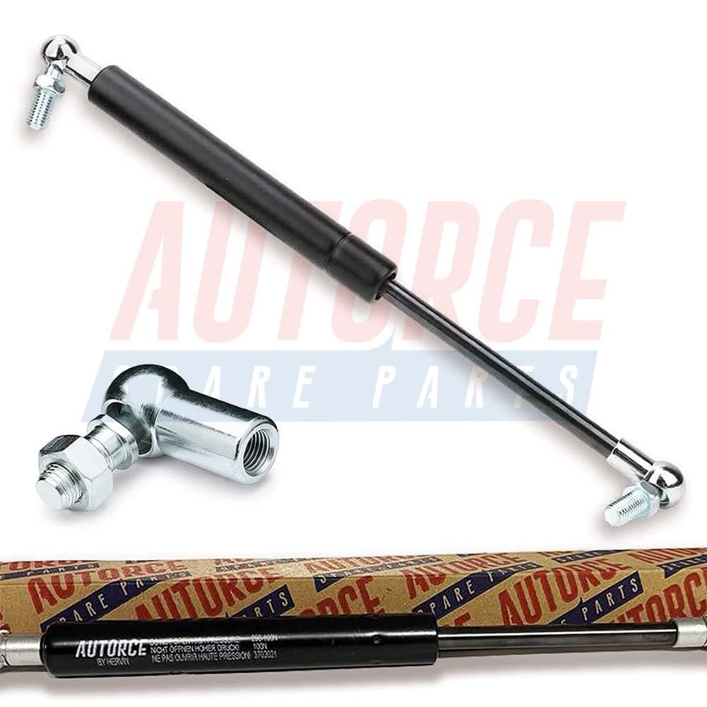 Universal Gas Struts Springs Heavy Duty Shock Absorber With BALL JOINT Heads Force From 100N to 2000N, Open Length From 150MM to 1000MM AUTORCE Lift Support System (300MM, 300 N) — view 2
