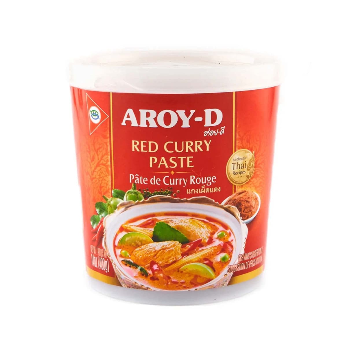 Pasta de Curry Panang 400g - Salsa Curry Pollo de Tailandia Original — view 2