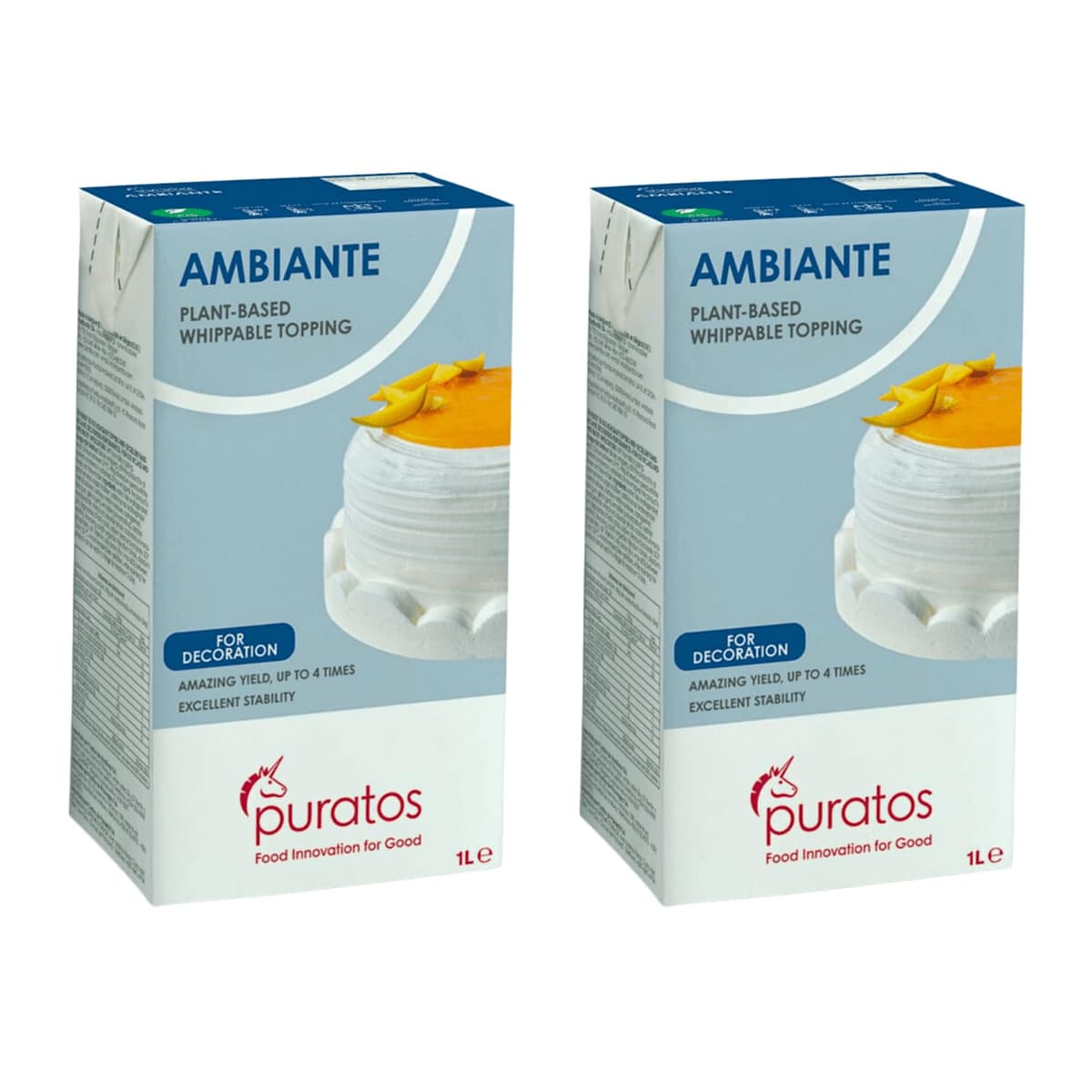 Nata vegetal Ambiante de 1 L, Puratos (Pack, 3, unidad) — view 3
