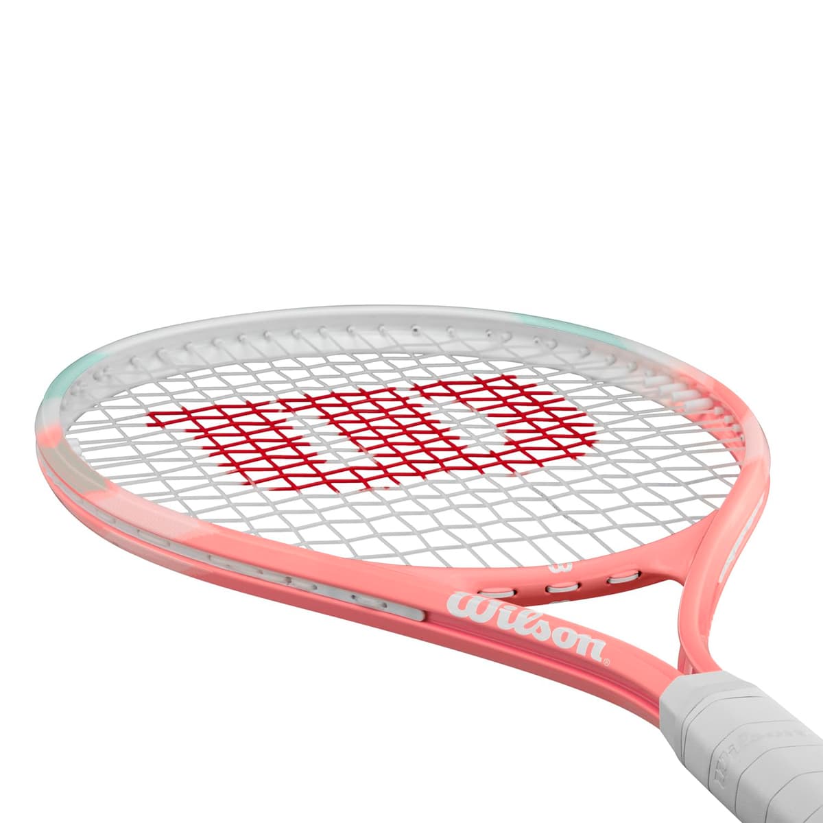 Wilson Raqueta de Tenis Envy XP Lite, con Fundas Stop Shock y Cabeza de Gran Tamaño, Marco Extendido, Golpe Potente y Consistente, Color Coral, Tamaño de Grip 2 — view 5