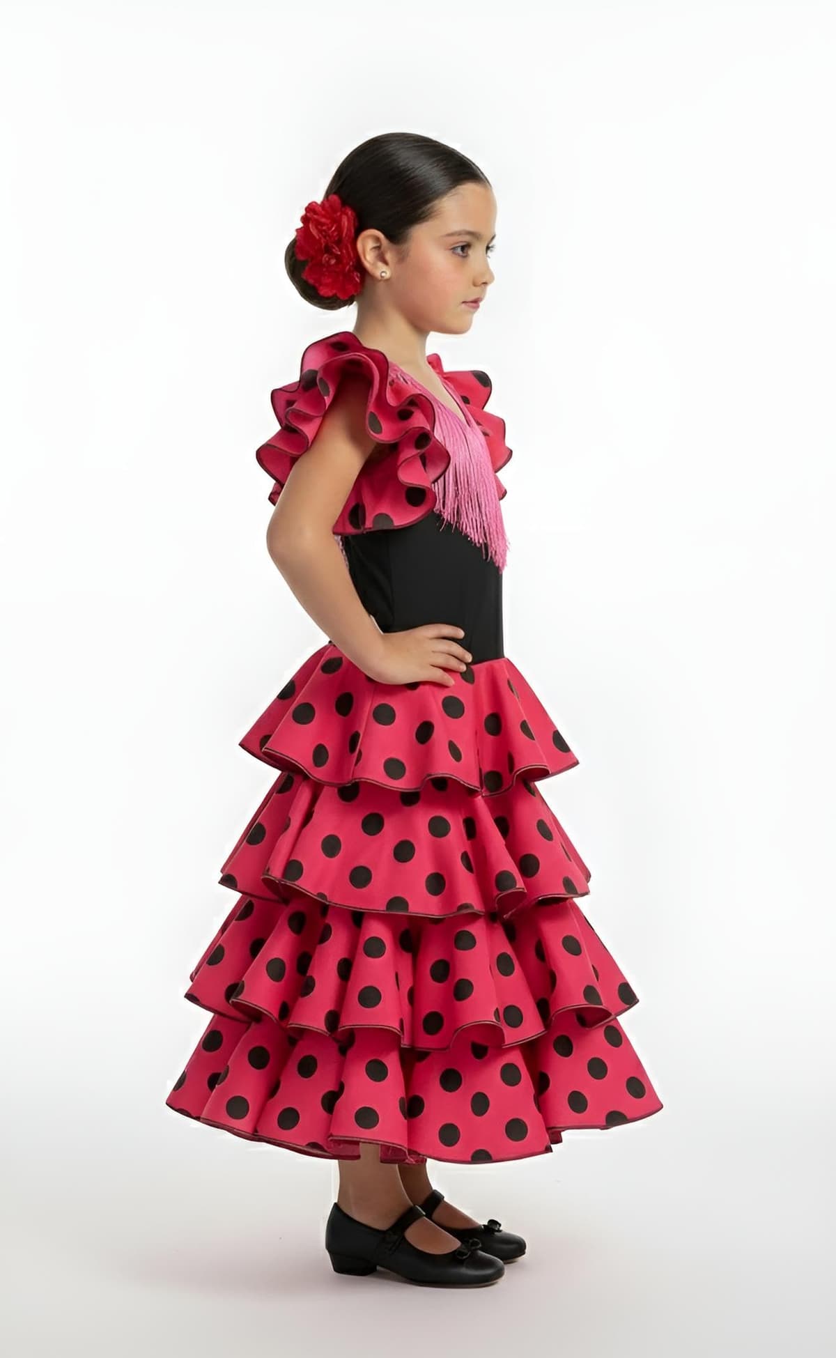Vestido de niña para danza flamenco o sevillanas — view 3