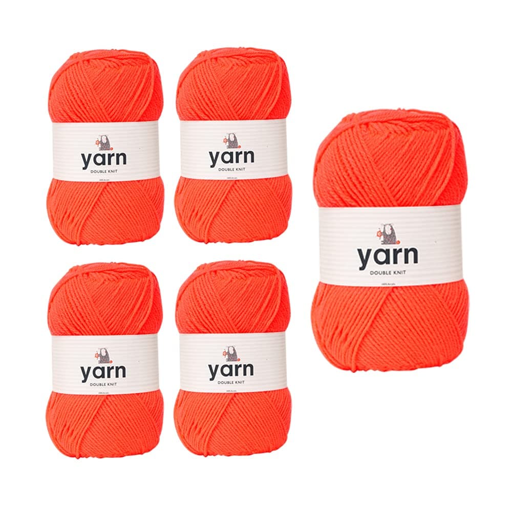 Korbond DK Beige Yarn - 100g Acrylic Wool - Lightweight, Hypoallergenic & Durable Double Knit Crochet Yarn Knitting Wool (290m Total) — view 107