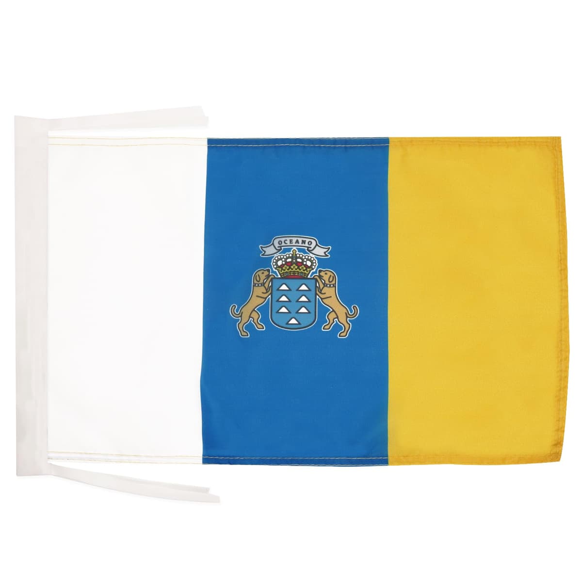 AZ FLAG Bandera de ESPAÑA SIN Armas 45x30cm - BANDERINA ESPAÑOLA SIN Escudo 30 x 45 cm cordeles — view 483