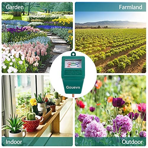 Gouevn 2pack Soil Moisture Meter, Hygrometer Soil Plant Water Meter, Plant Moisture Meter Indoor & Outdoor for Potted Plants, Lawns, Succulent (No Batteries Required) — view 6