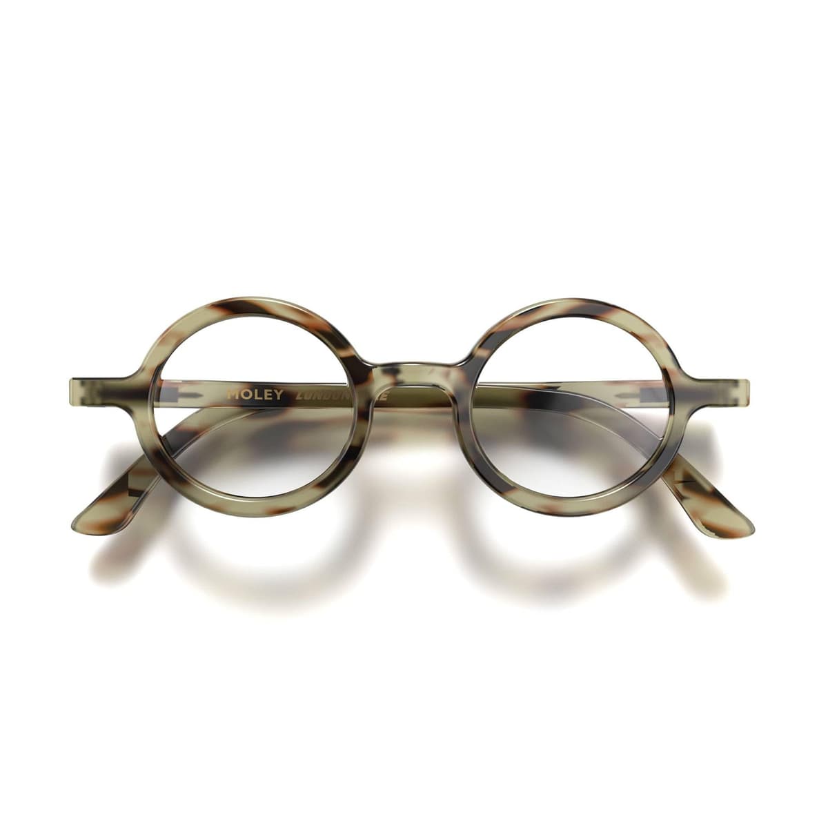LONDON MOLE® Moley gafas de lectura | Lectores geniales de forma redonda | Hombre y mujer unisex | Bisagras de resorte — view 18