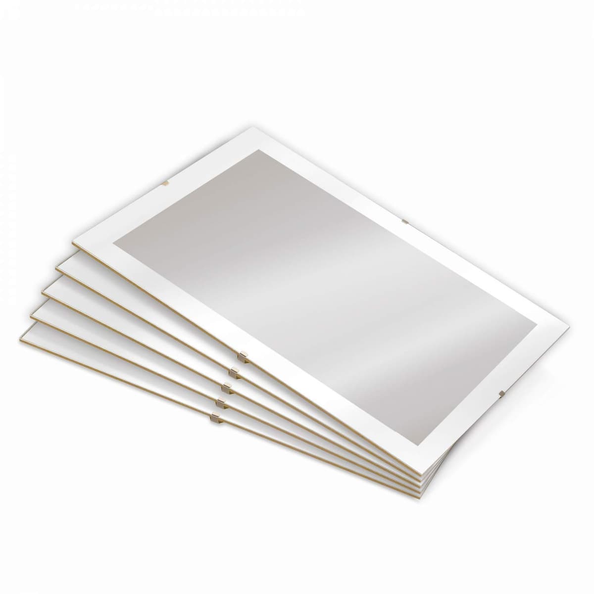 Clip Frames A3 (29.7x42 cm) Pack of 2 | Frameless Picture Frames | Acrylic & MDF | Gallery Wall Set — view 5
