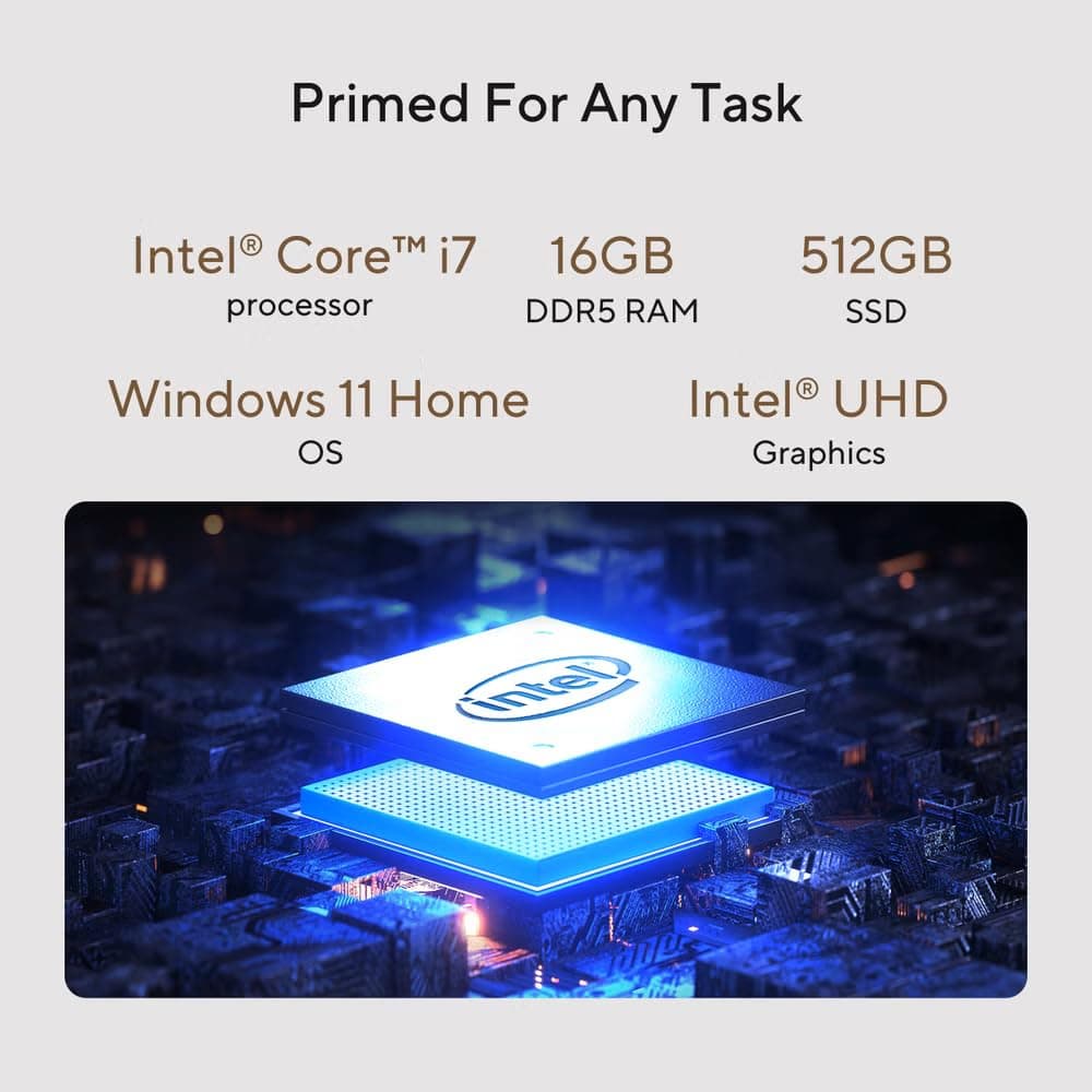 ASUS V500 Home & Business Desktop Computer Intel Core i7 (24MB Cache, up to 4.9GHz), 64GB RAM, 2TB PCIe SSD, Display Port, WiFi 6, HDMI, Keyboard and Mouse, 2-Monitor Support — view 3