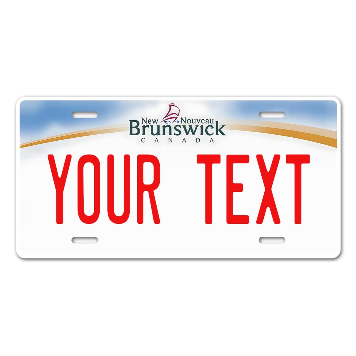 Alberta License Plate, 6"×12" Custom License Plate — view 17