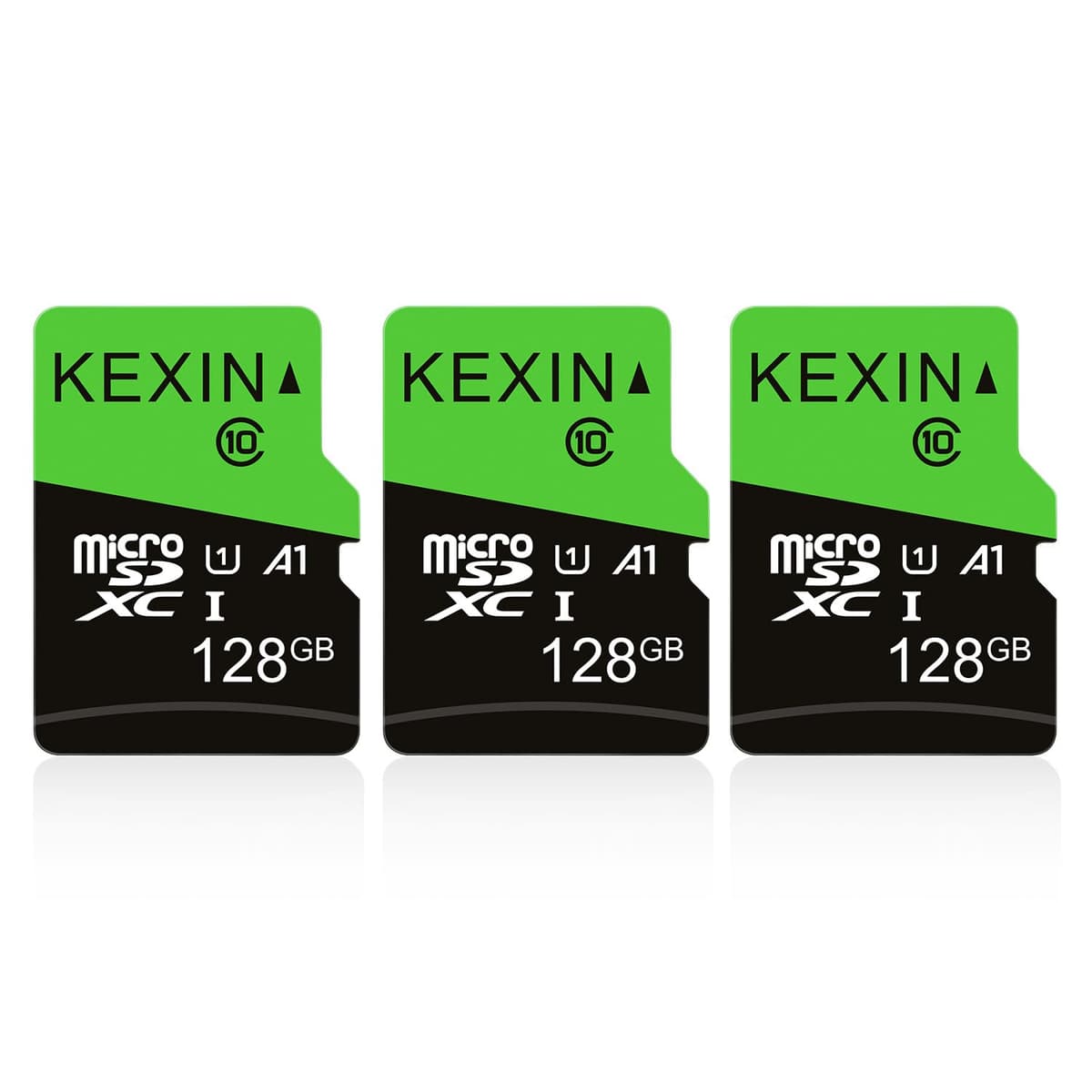 KEXIN Micro SD Card 32GB 3 Pack MicroSDHC Memory Card Class 10 High Speed Card Micro SD 32 GB UHS-I TF Card, C10, U1, SD Adapter Include — view 10