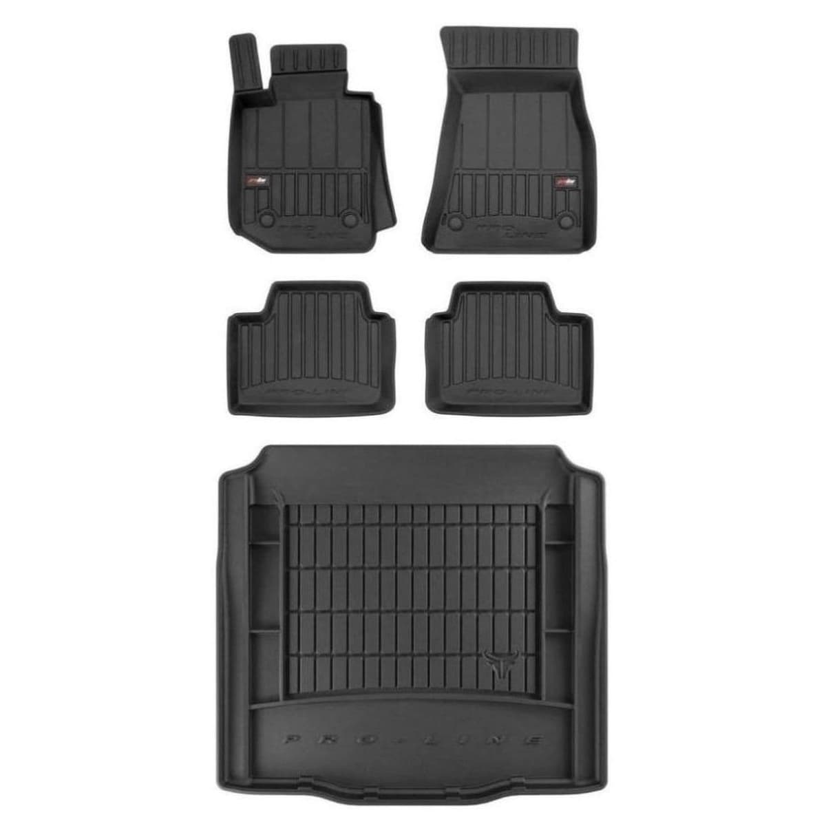 MOTOS Rubber Mats for BMW 3 Series E90 2004-2012 Improve the Comfort of Your Travels with the Non-Slip Carpet Car No.77- Multi-Season Car Mats — view 150
