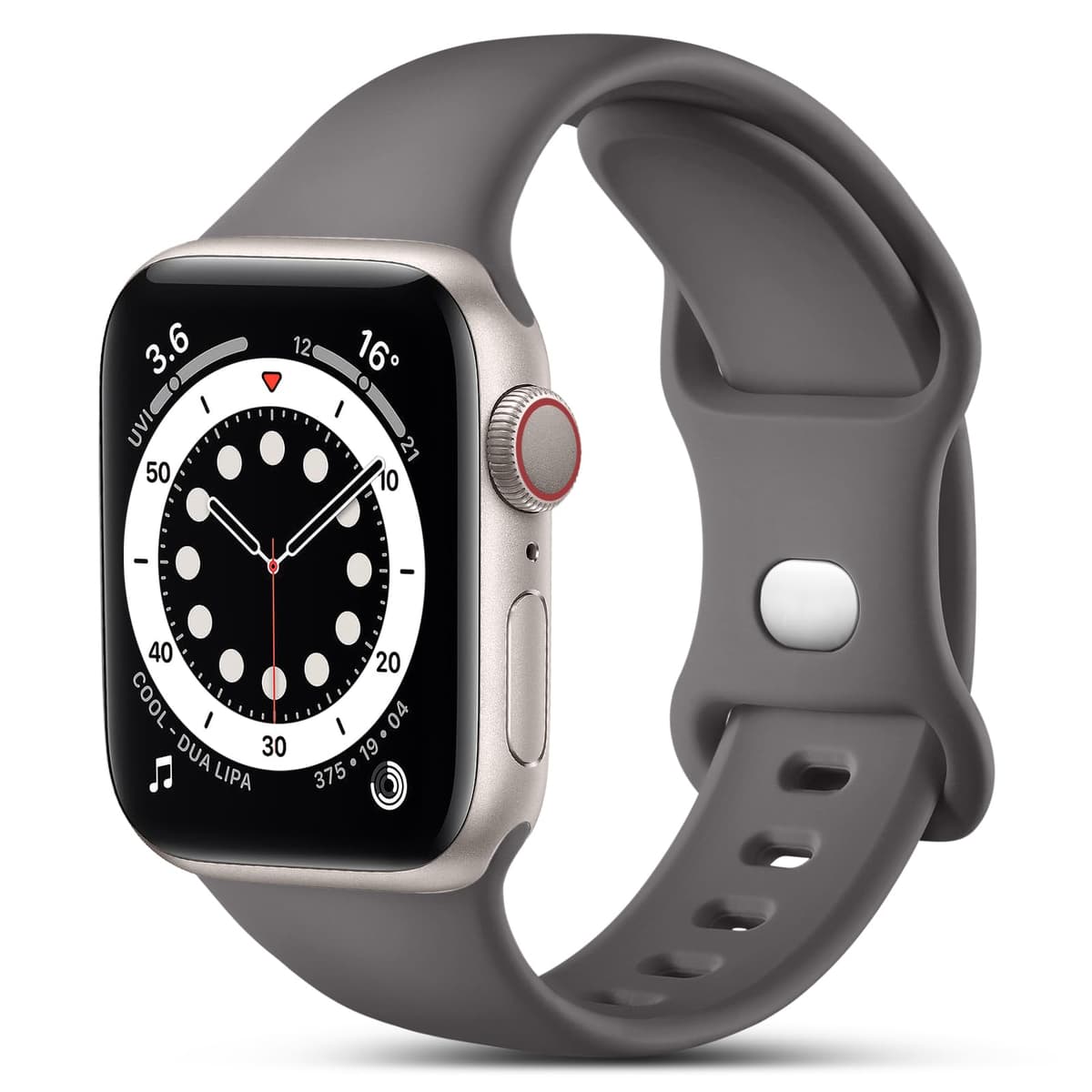 CeMiKa Compatible with Apple Watch Strap 41mm 40mm 38mm 42mm, Silicone Sport Band Replacement Straps Compatible with Apple Watch Series 11 10 9 8 7 6 5 4 3 2 1 SE SE3/iwatch Strap, Black — view 26