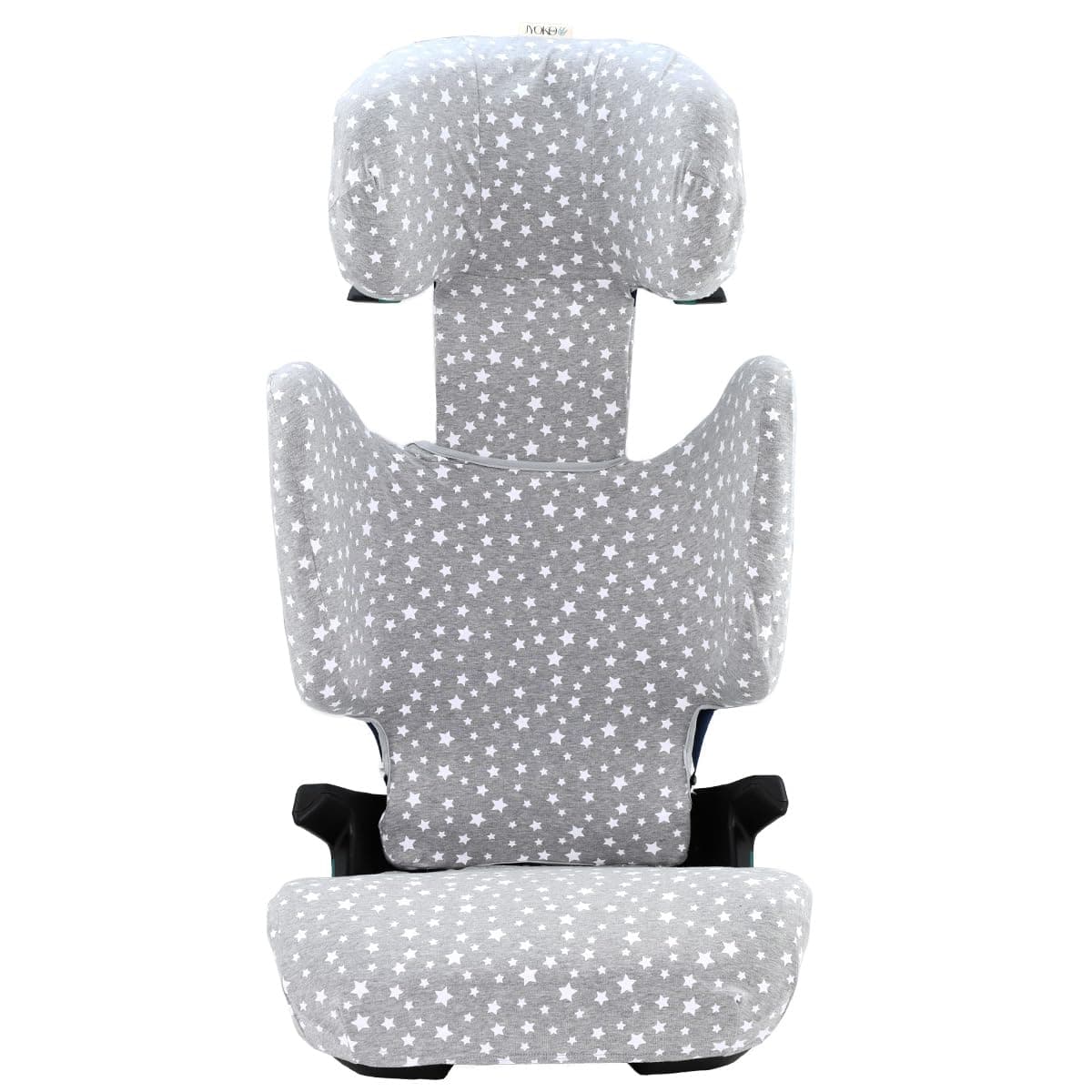 JYOKO KIDS Funda compatible con Romer Kidfix (Romer Kidfix M I-SIZE, WHITE STAR) — view 2
