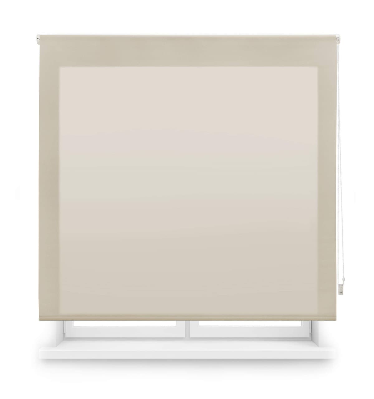 Blindecor Ara | Estor enrollable translúcido liso - Blanco Roto, 160 x 175 cm (ancho por alto) | Tamaño de la Tela 157 x 170 cm | Estores para ventanas — view 36