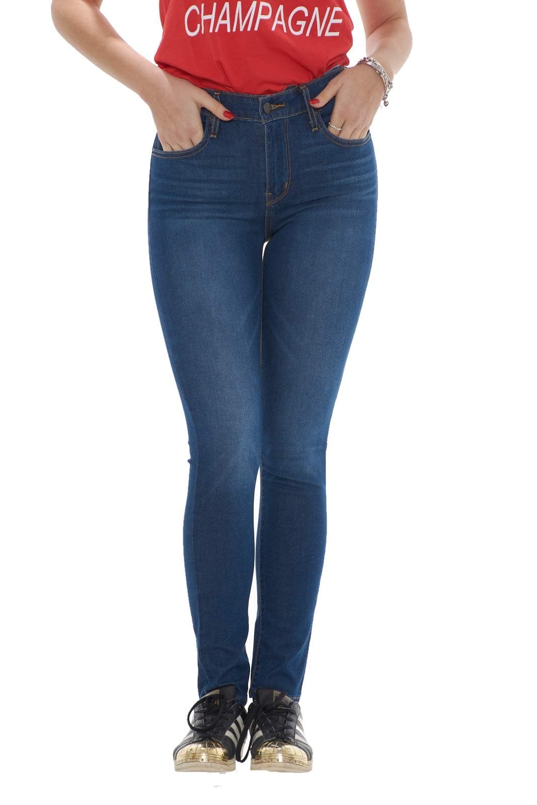 Levi'S Plus Size 721 High Rise Skinny Vaqueros Mujer — view 90