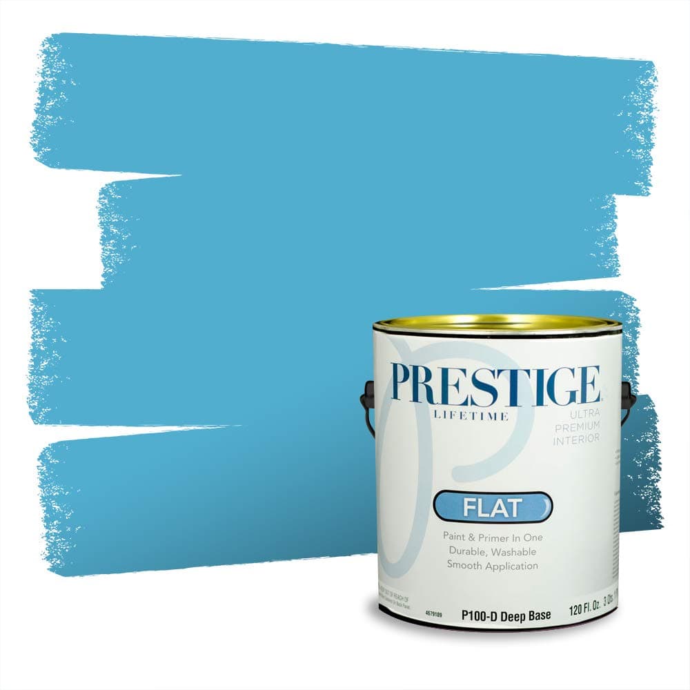PRESTIGE Paints Interior Paint and Primer In One, 1-Gallon, Semi-Gloss, Comparable Match of Valspar* Dewdrop* — view 865