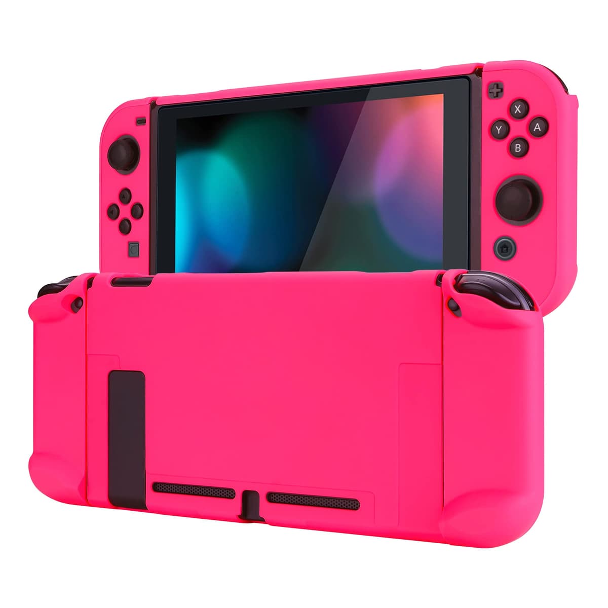 eXtremeRate PlayVital Funda para Nintendo Switch Carcasa Estuche Acoplable Protector Tacto Suave Case de Joycons Protectora Duradera Cover Cáscara para Control Switch Joycon Consola(Matcha Verde) — view 11