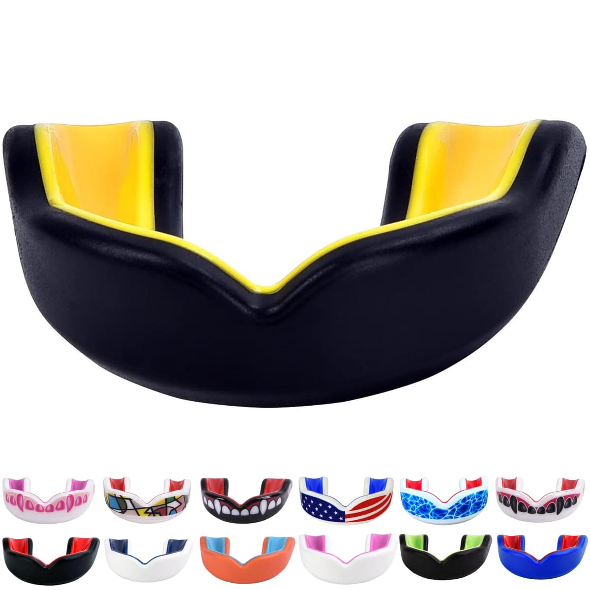 Oral Mart Vampiro colmillo Protector bucal con Estuche ventilado para Karate, Boxeo, Combate, Taekwondo — view 22