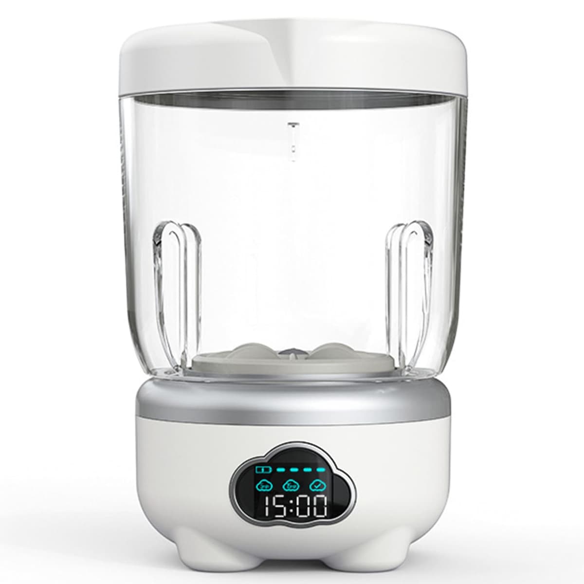 DMJJSD Lavadora portátil, lavadoras pequeñas de 1,6 L, 6000 mAh, 3 modos de lavado, pantalla LED, lavadora plegable USB, para camping, hogar, apartamento, hotel, camping y viajes
