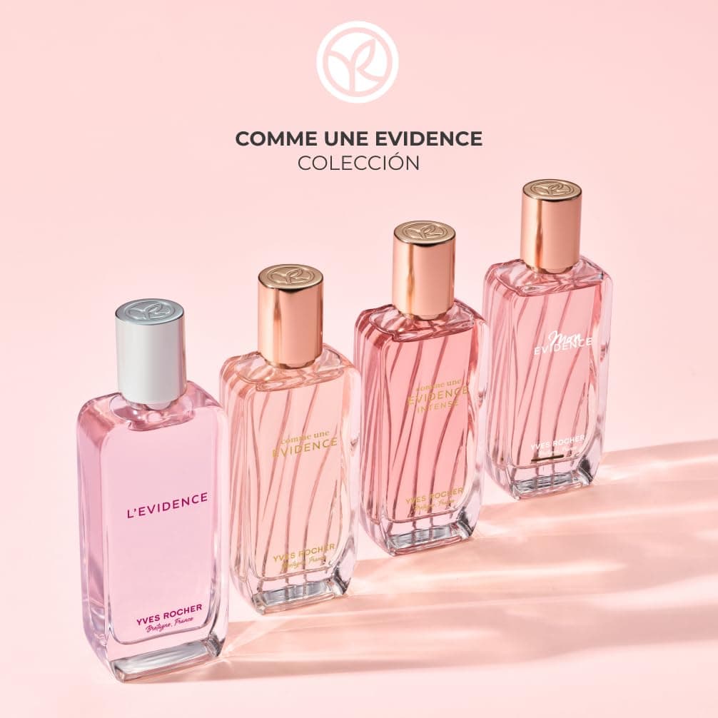 Yves Rocher Perfume COMME UNE EVIDENCE - Eau de Parfum para Mujeres - Rosa y Bergamota - Fragancia Floral Verde y Notas de Chipre - Regalos Elegantes para Mujer - 50ml - Idea de Regalo Día de la madre — view 5