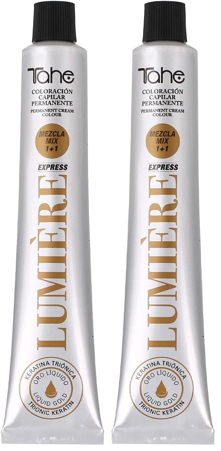 Tahe Lumière Express Tinte de Pelo Coloración de Cabello Permanente Tinte Tono 5.0 Castaño Claro Natural, 100 ml — view 8