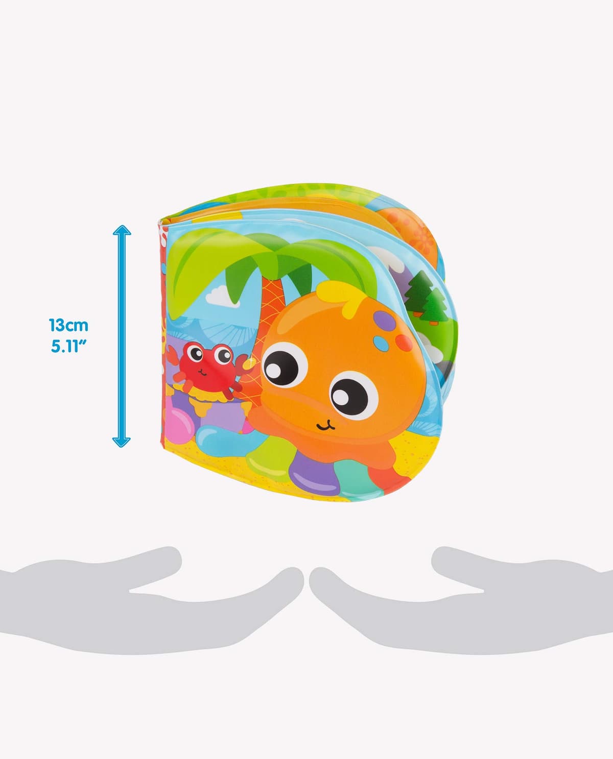 Playgro Libro de Baño, Con Sonidos, A partir de los 6 meses, Sin BPA, Splashing Fun Friends Bath Book, Multicolor, 1 Unidad (Paquete de 1), 40180 — view 5