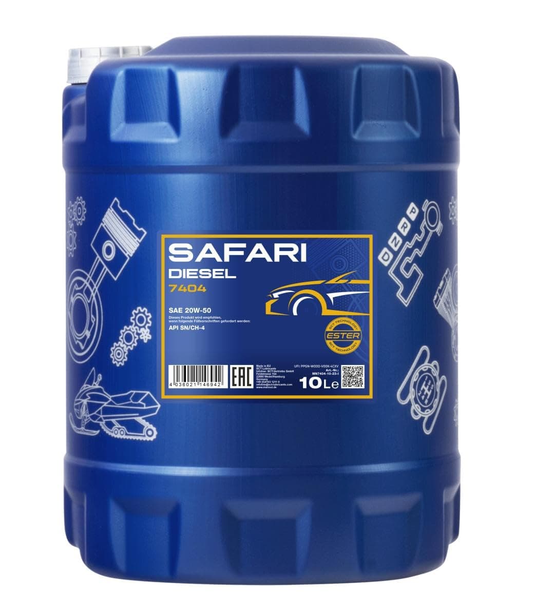 Mannol 10615100400 Safari 20W 50 API SN/CH-4 Aceite de Motor, 4 l — view 3