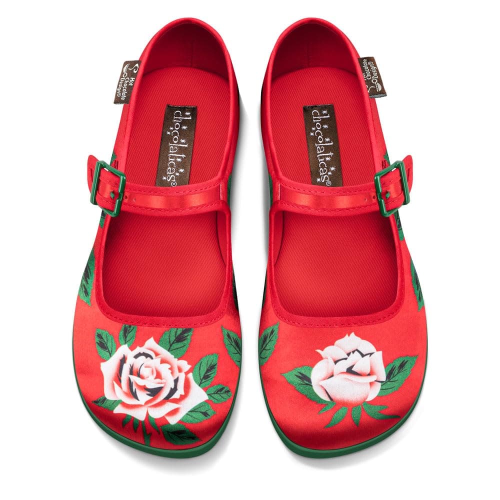 Hot Chocolate Design Chocolaticas Funky Canvas Women's Mary Jane Flat Shoes — view 42