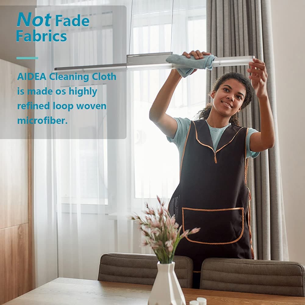 AIDEA Microfibre Cleaning Cloth, Microfibre Cleaning Cloth 24 Units 30 x 30 cm — view 4