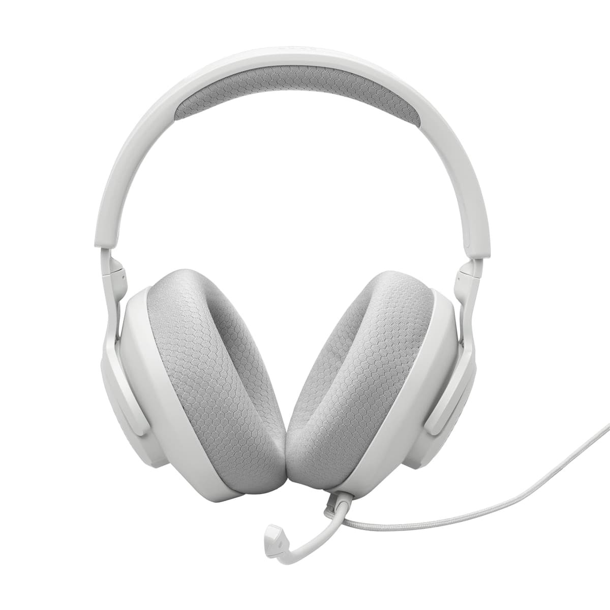 JBL Quantum 100M2 cascos circumaurales para gaming, JBL QuantumSOUND Signature, cable de audio de 3.5 mm, compatibles con múltiples plataformas, micrófono desmontable, función de silencio, blanco — view 7
