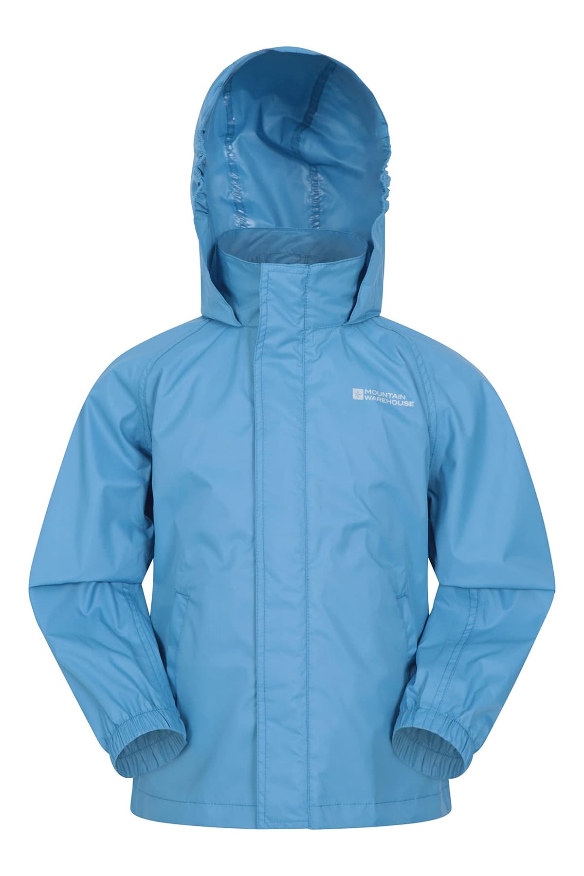 Mountain Warehouse Pakka Kids Waterproof Jacket - Wind Resistant, Lightweight,Breathable Rain Coat for Girls & Boys, Packaway Bag - For Rain, Spring Summer — view 11
