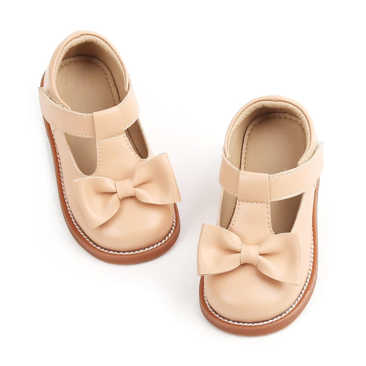 Felix & Flora Toddler Little Girl Mary Jane Dress Shoes - Ballet Flats for Girl Party School Shoes — view 66