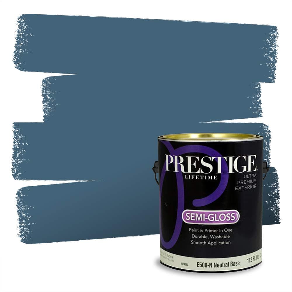 PRESTIGE Paints Interior Paint and Primer In One, 1-Gallon, Semi-Gloss, Comparable Match of Valspar* Dewdrop* — view 644