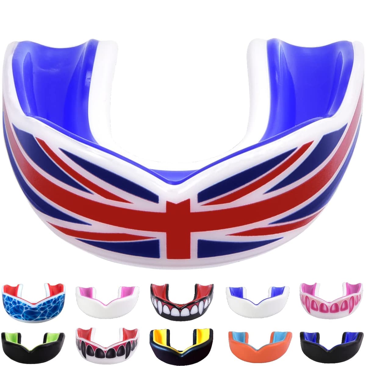 Oral Mart Vampiro colmillo Protector bucal con Estuche ventilado para Karate, Boxeo, Combate, Taekwondo — view 14