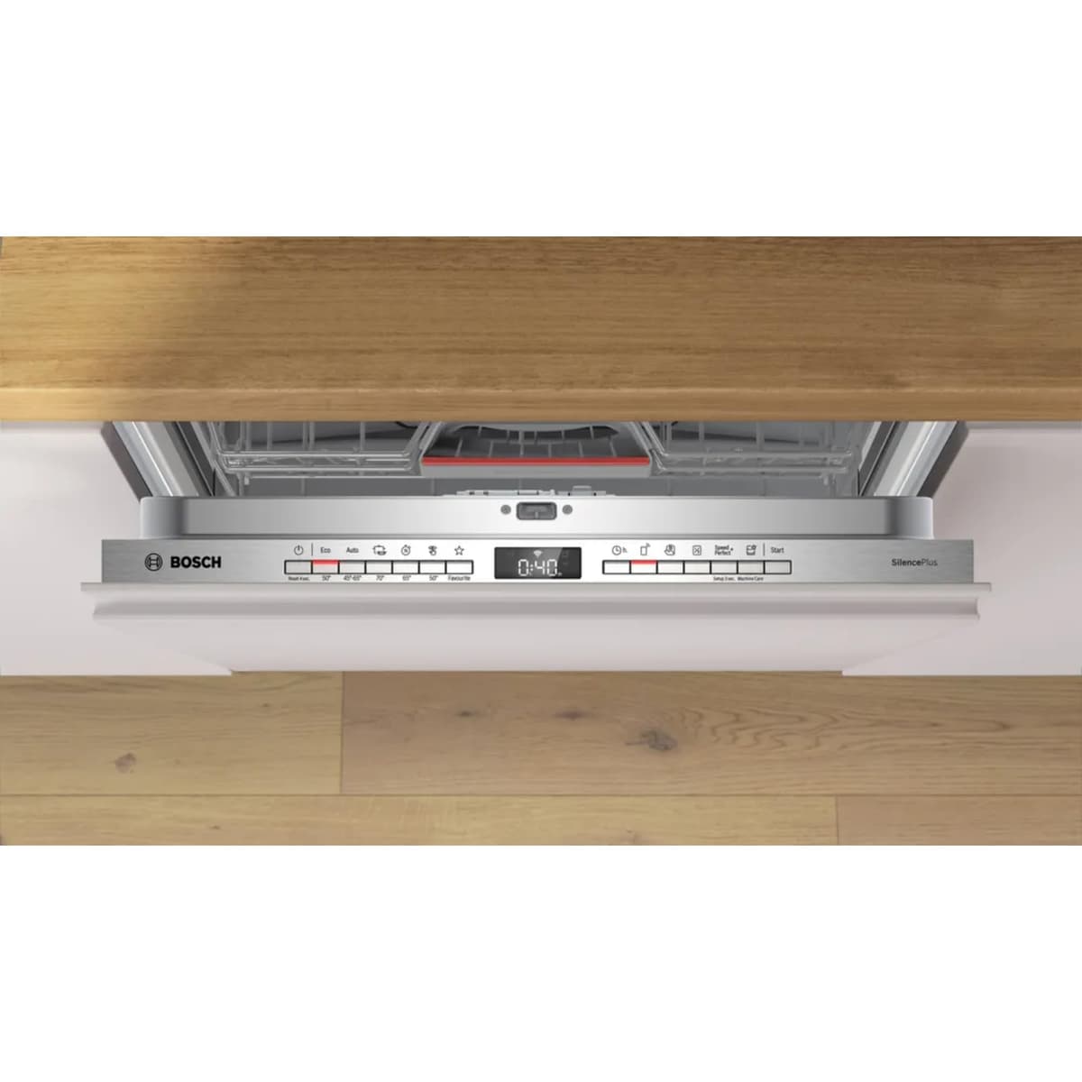 Bosch - Lavavajillas integrable, 60 cm. de ancho, Serie 2, Home Connect, Extra Secado, Blanco, SMV2ITX09E — view 3
