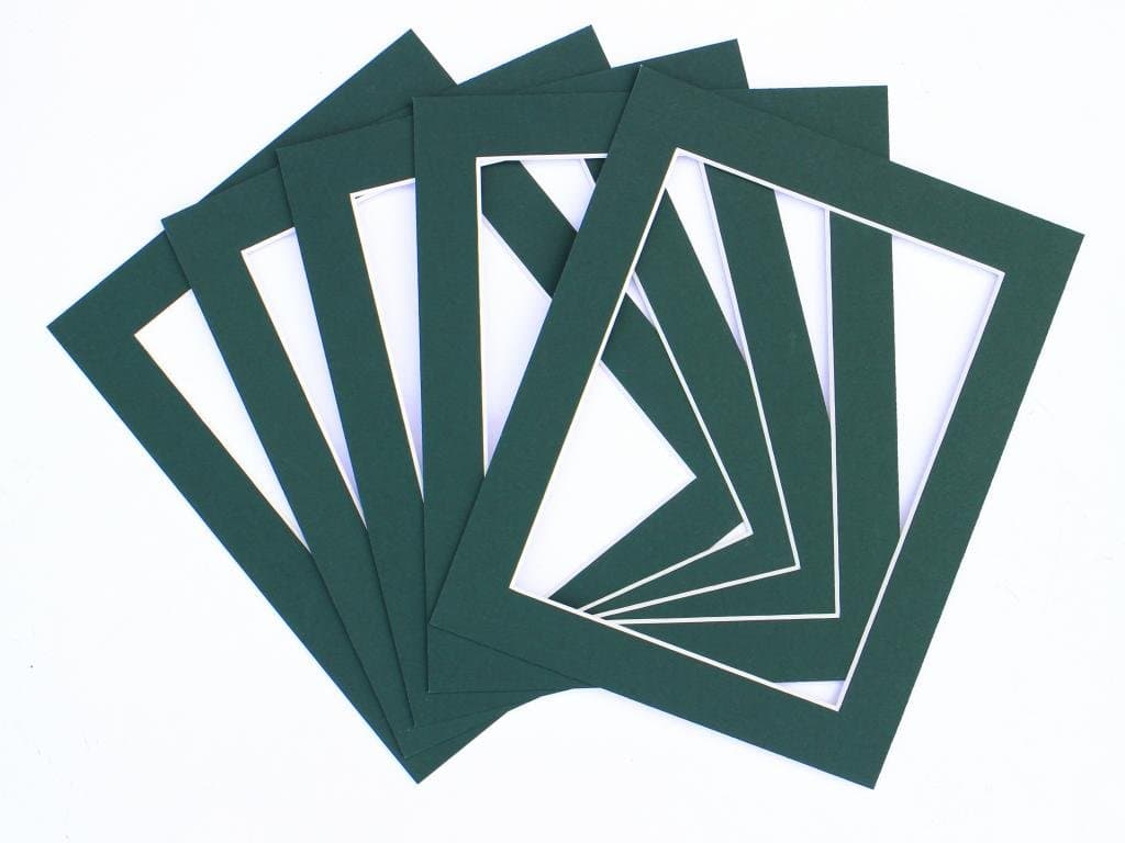 Frame Company Pack of 10 Black Mounts 14x11 for A4 *Choice of Colours* — view 6