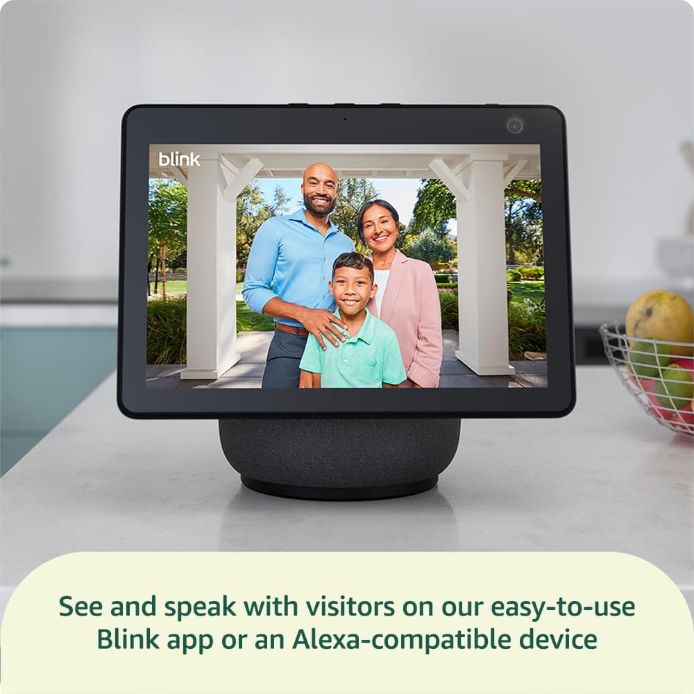 Blink Video Doorbell (newest gen) | Add-on | Head-to-toe HD view, two-year battery life, simple setup, IP-65 | Works with Alexa | Required Sync Module not included – (Black) — view 6