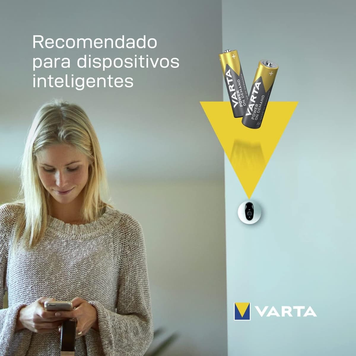 VARTA Pilas AA, paquete de 30, Power on Demand, alcalinas, 1,5V, inteligentes, flexibles, para accesorios de ordenador, dispositivos Smart Home, linternas, Made in Germany Paquete de 30 AA — view 6