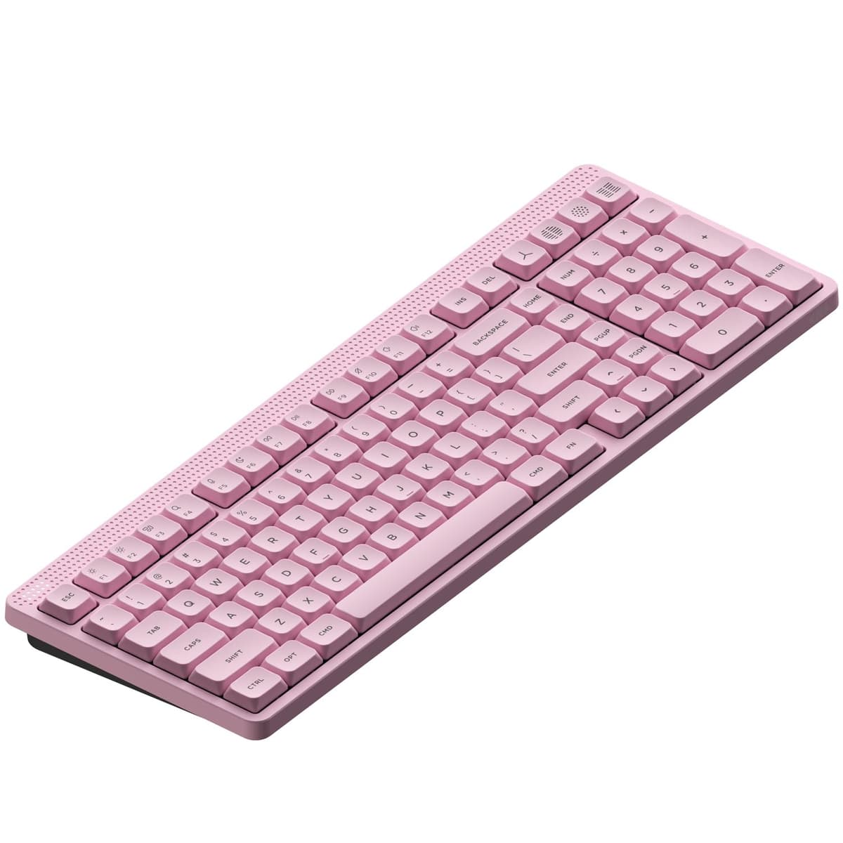 NuPhy Node100 Wireless Mechanical Keyboard, Hot Swappable Custom Low Profile Keyboard, 103 Keys Computer Gaming Keyboards, Supports Touch Gestures, PBT Keycaps, RGB Backlit, Bluetooth/2.4GHz/USB-C — view 13