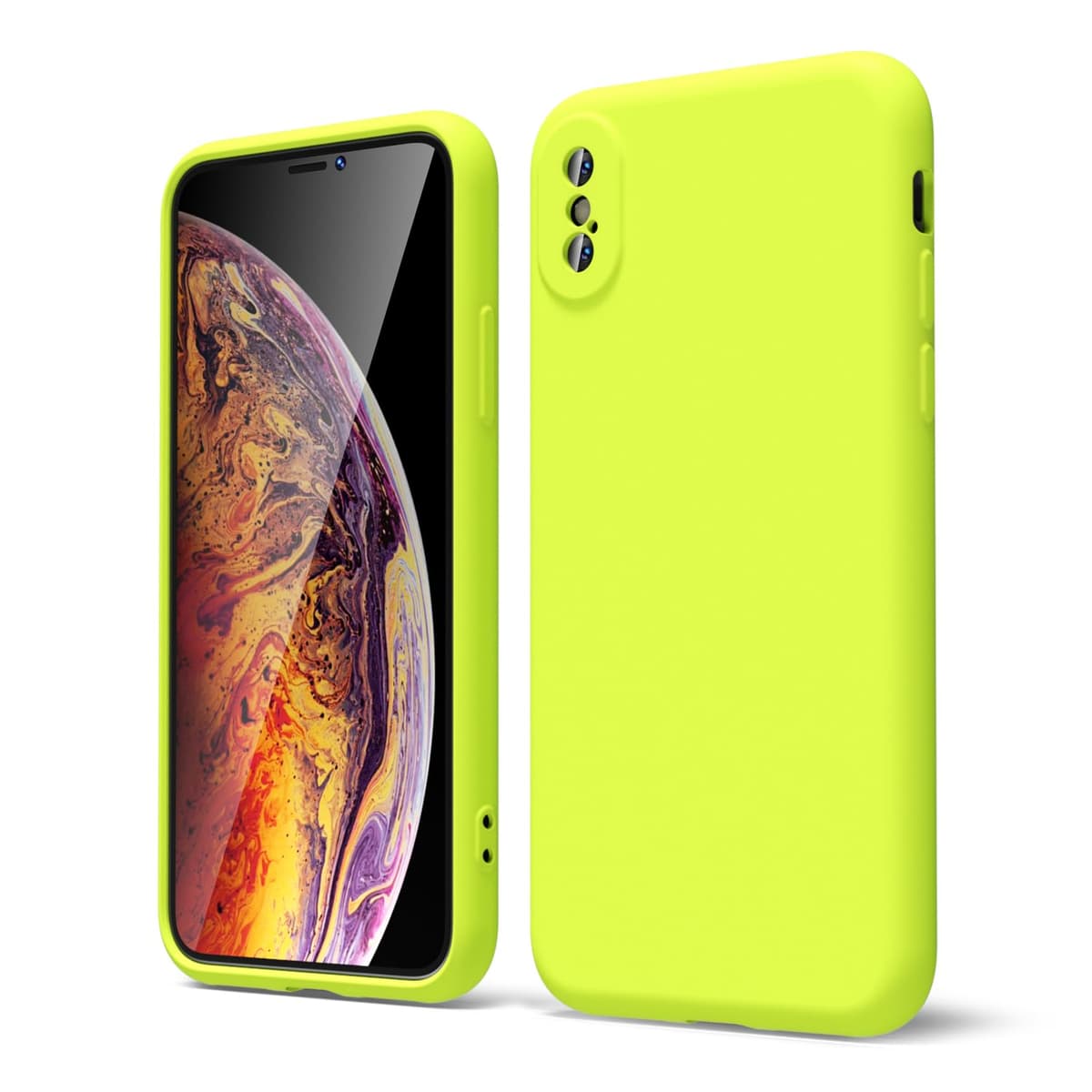 oakxco for iPhone 17 Pro Max Phone Case Liquid Silicone, Cute Thin Slim Grip Soft Rubber Gel for Women Men, Smooth Matte TPU Plain Solid Color Girly Simple Case with Camera Cover, Light Pink — view 1254