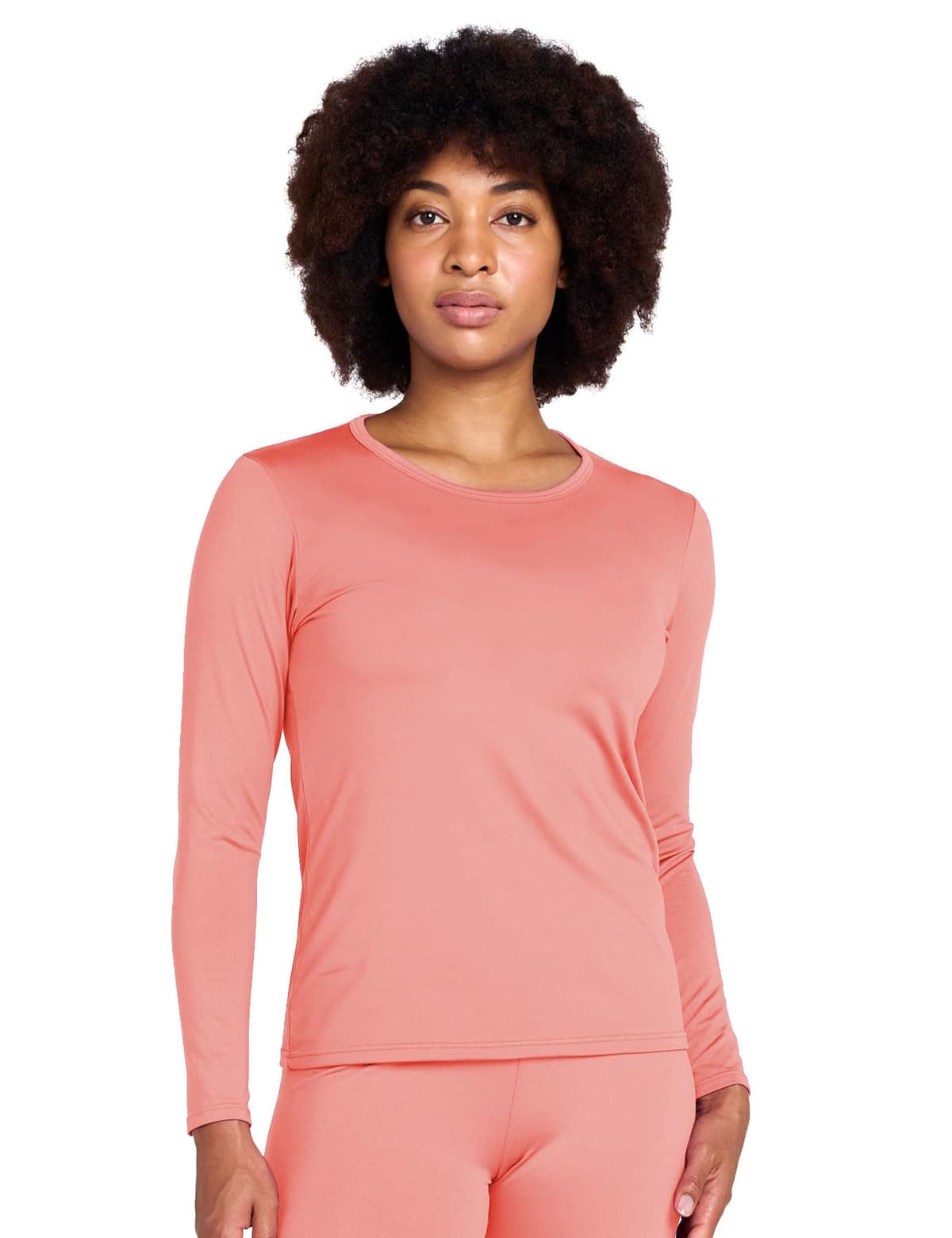 LAPASA Camiseta Termica Manga Larga Mujer (Pack de 1 & 2) Extra Cálido Camisa Interior Thermal Top Baselayer Frío Extremo Elastico Montaña Esqui Deporte Invierno L15/L39/L42 — view 9