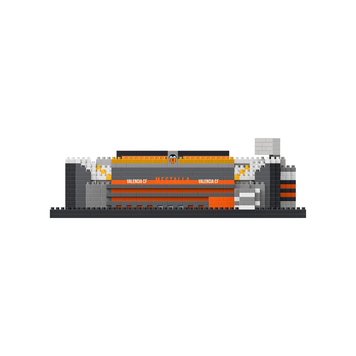 Foco Licencia Oficial Valencia CF Mestalla Stadium BRXLZ Mini Stadium 3D Bricks Bauktionsspielzeug Model — view 4