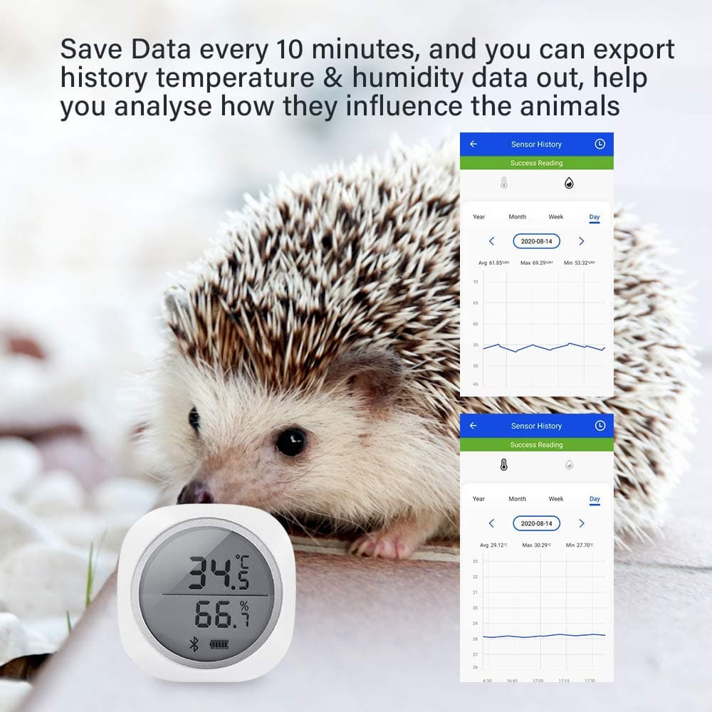 Inkbird IBS-TH1 Plus Bluetooth Temperature and Humidity Sensor- Humidity Temperature Recorder — view 4