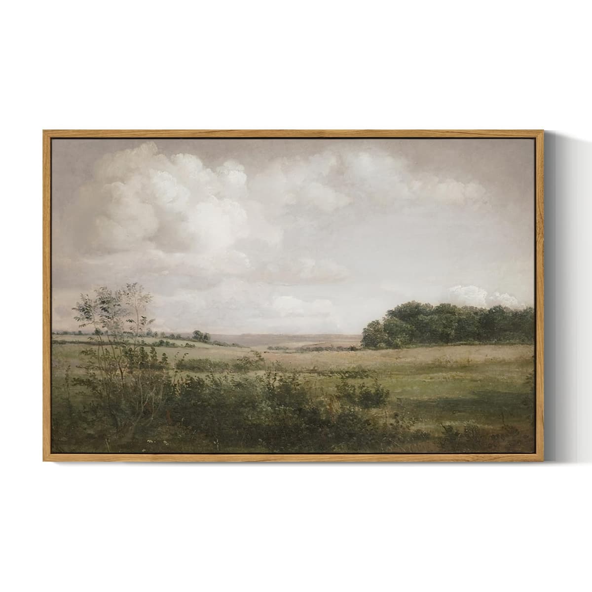 VIYYIEA Vintage Framed Black Dog Wall Art, Bedroom Living Room Minimalist Animal Art Decor, Antique Dog Canvas Print Paintings, Home Farmhouse Retro Still Life Decor, 12x16 Inch — view 95
